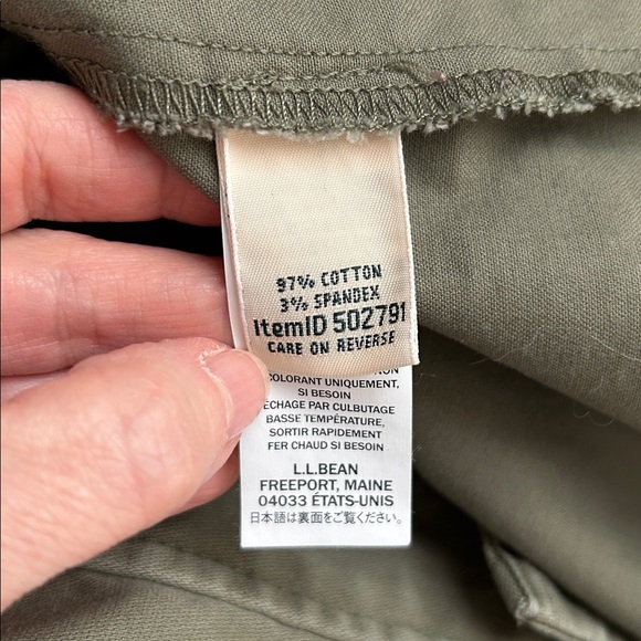 L.L. Bean Women’s Cotton Utility Jacket - Picture 9 of 15